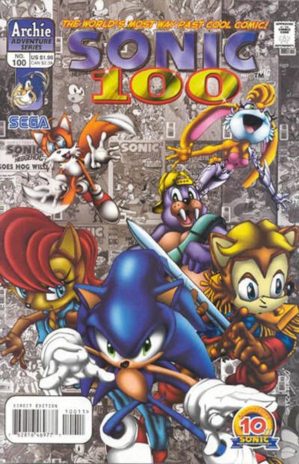 Sonic the Hedgehog #100