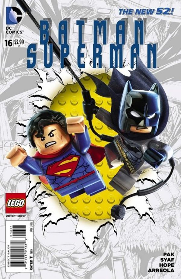 Batman Superman #16 (Lego Variant Ed)