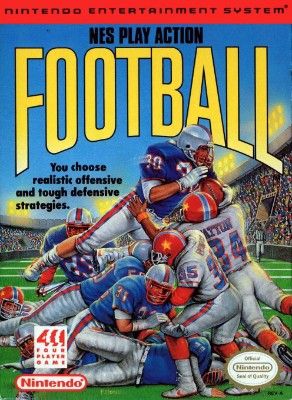 NES Play Action Football Video Game