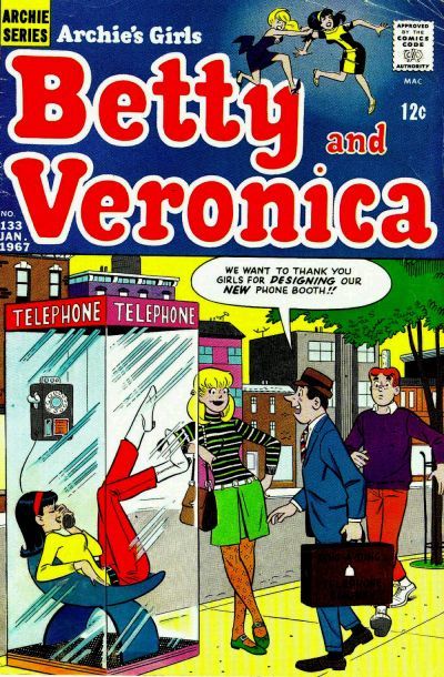 Archie's Girls Betty and Veronica #133 Comic