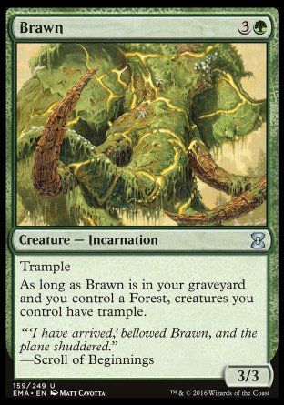 Brawn (Eternal Masters) Trading Card