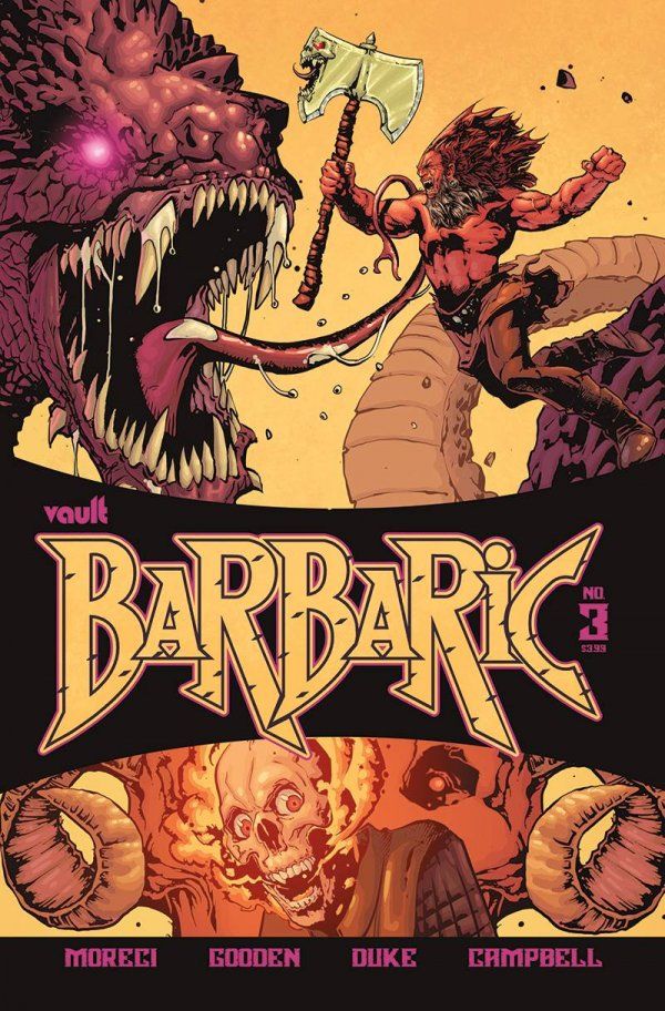 Barbaric #3 Comic
