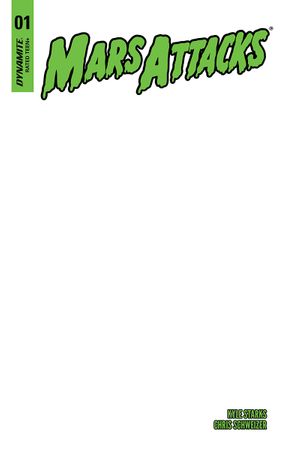 Mars Attacks #1 (Blank Authentix Cover)