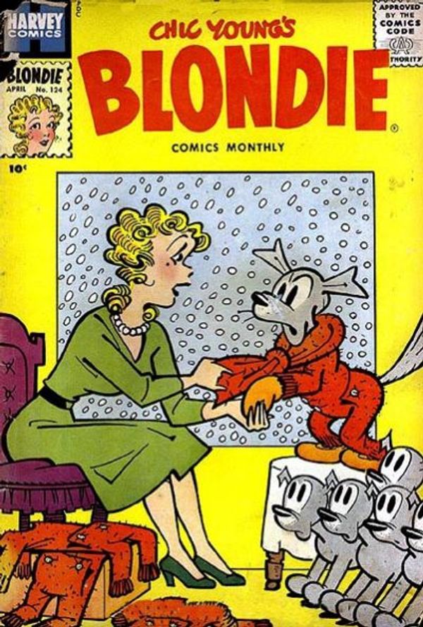 Blondie Comics Monthly #124