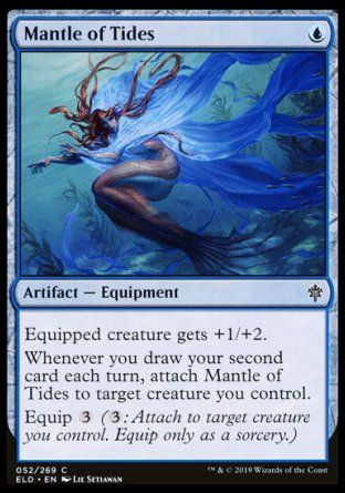 Mantle of Tides (Throne of Eldraine) Trading Card