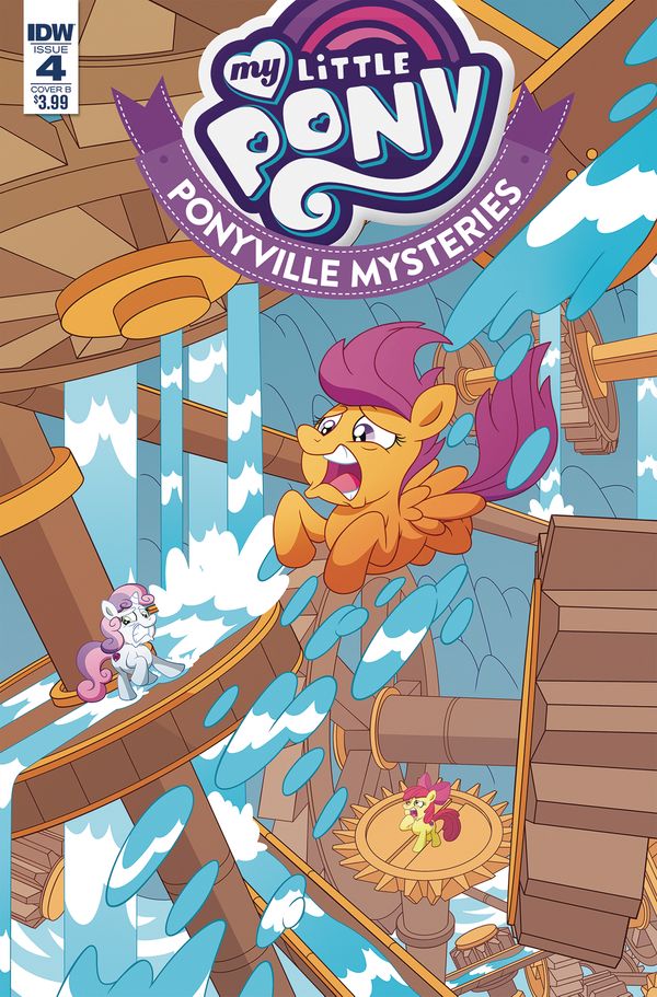  My Little Pony: Ponyville Mysteries #4 (Cover B Murphy)