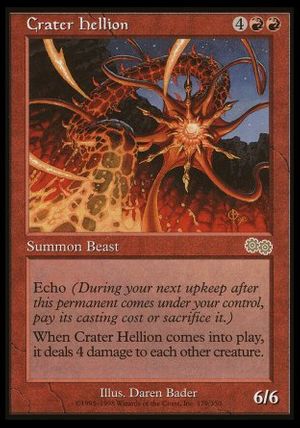 Crater Hellion (Urza's Saga)