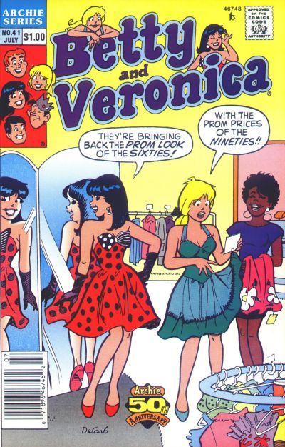 Betty and Veronica #41 Comic