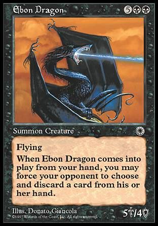 Ebon Dragon (Portal) Trading Card