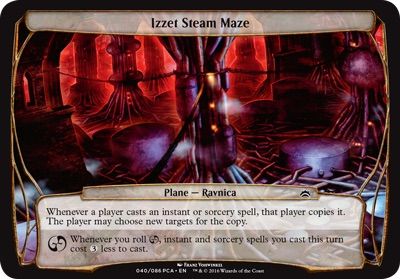 Izzet Steam Maze (Planechase Anthology) Trading Card