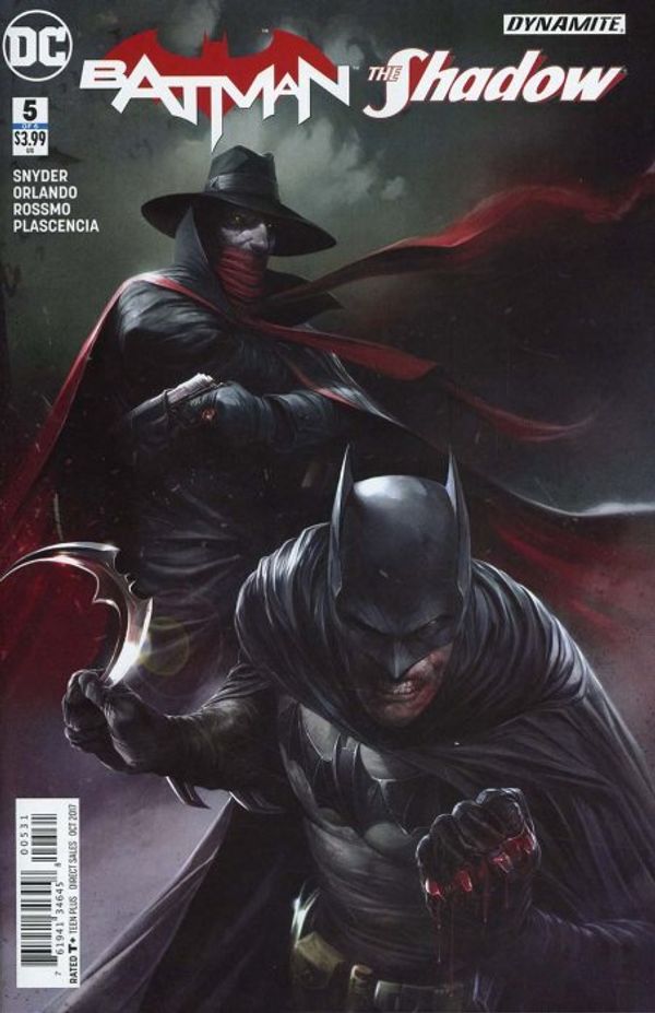Batman/Shadow #5 (Mattina Variant Cover)