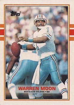 Warren Moon 1989 Topps #93 Sports Card