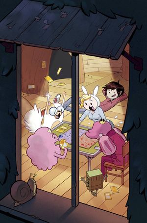 Adventure Time Fionna &amp;amp; Cake Card Wars #4 (Sub Terrace Variant)