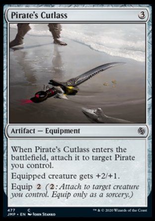 Pirate's Cutlass (Jumpstart) Trading Card