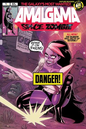 Amalgama: Space Zombie #1 (Cover B Young Risque)