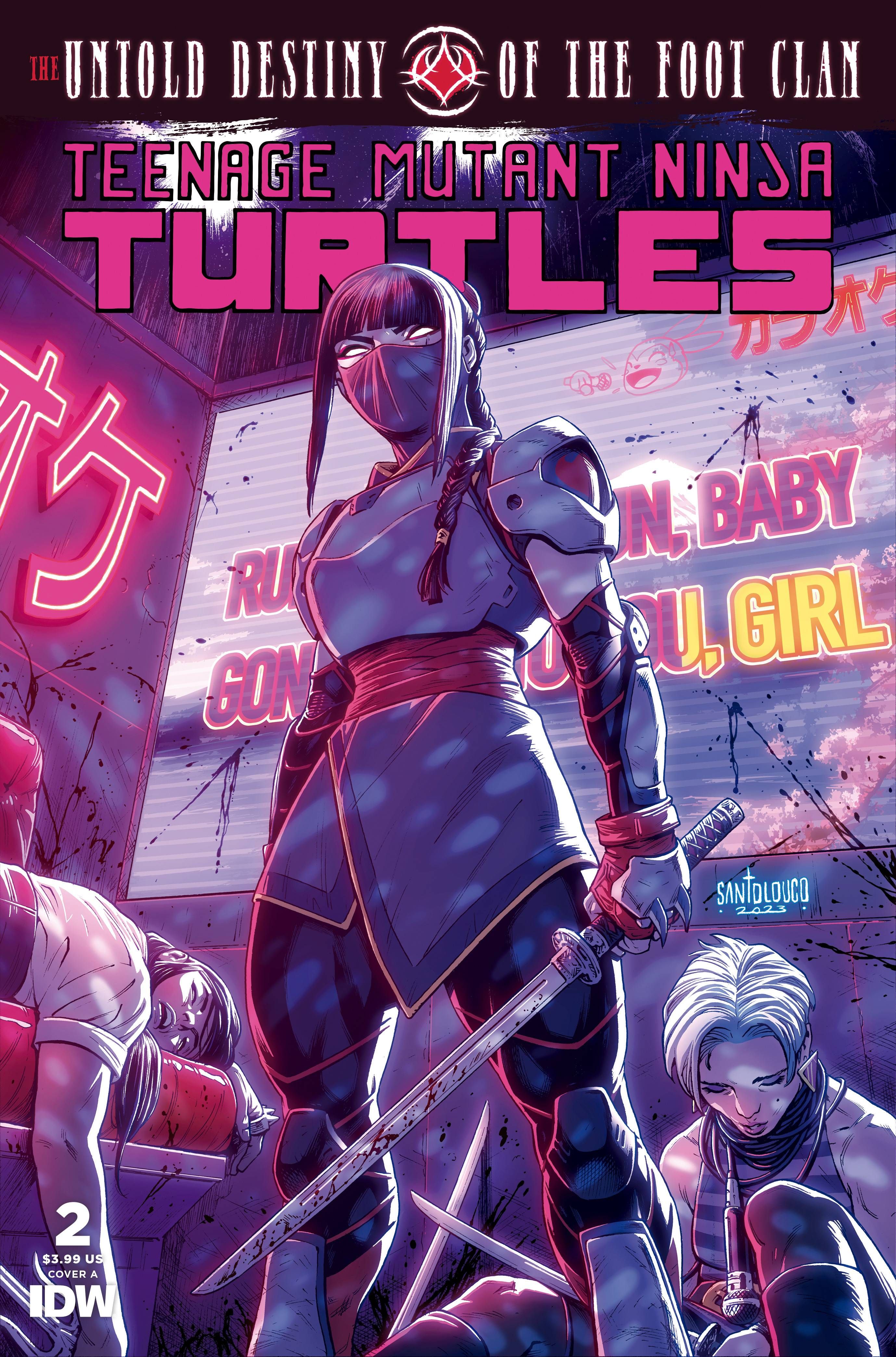 Teenage Mutant Ninja Turtles: The Untold Destiny of the Foot Clan #2 Comic