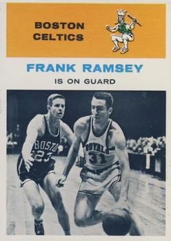 Frank Ramsey 1961 Fleer #60 Sports Card