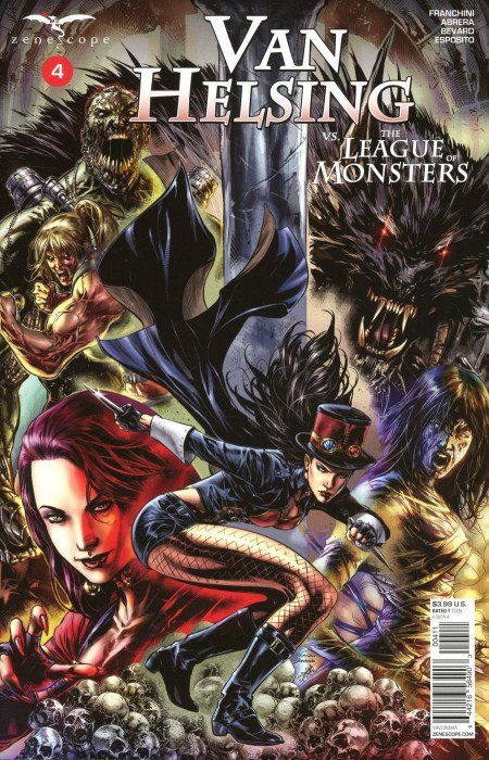 Van Helsing vs The League of Monsters #4 Comic