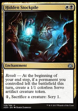 Hidden Stockpile (Aether Revolt)