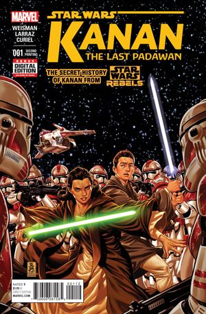 Kanan: Last Padawan #1 (2nd Printing)