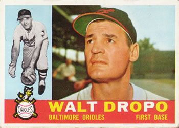 Walt Dropo 1960 Topps #79 Sports Card