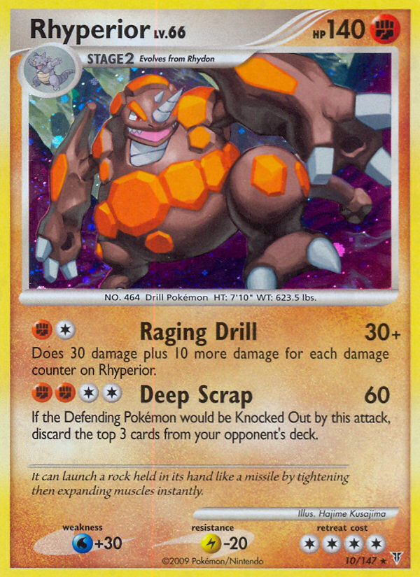 Rhyperior (10/147) - Supreme Victors Pokémon Card