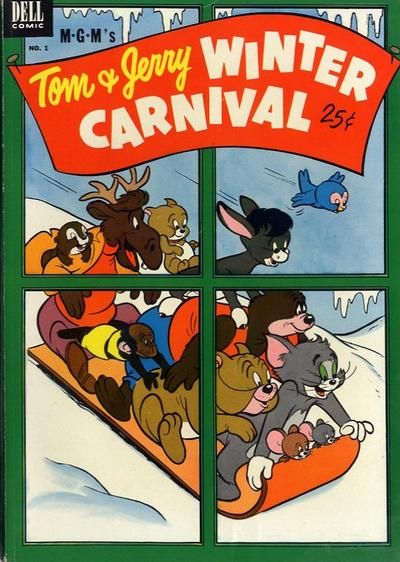 Tom & Jerry Winter Carnival Comic