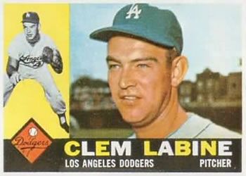 Clem Labine 1960 Topps #29 Sports Card