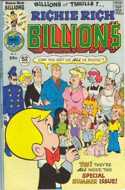 Richie Rich Billions #6 Comic