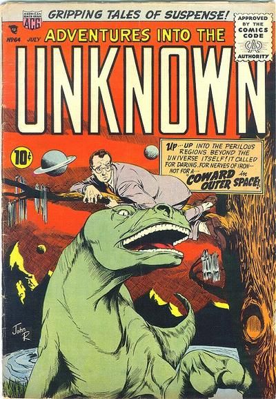 Adventures into the Unknown #64 Comic