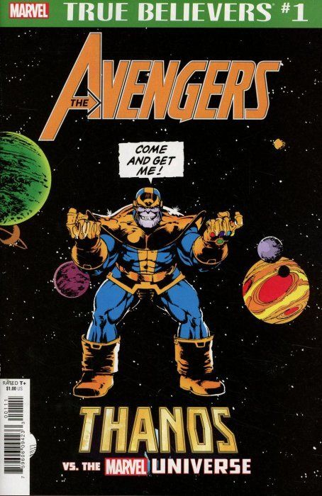 True Believers: Avengers - Thanos vs The Marvel Universe #1 Comic