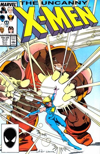 Uncanny X-Men #217 Comic