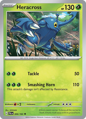 Heracross (6/193) - Paldea Evolved