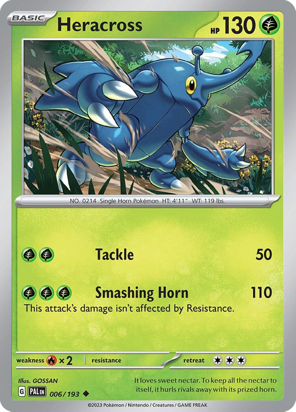 Heracross (6/193) - Paldea Evolved