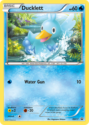 Ducklett (BW17) - BW Black Star Promos