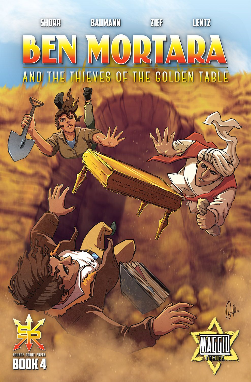 Ben Mortara And The Thieves Of The Golden Table #4 Comic