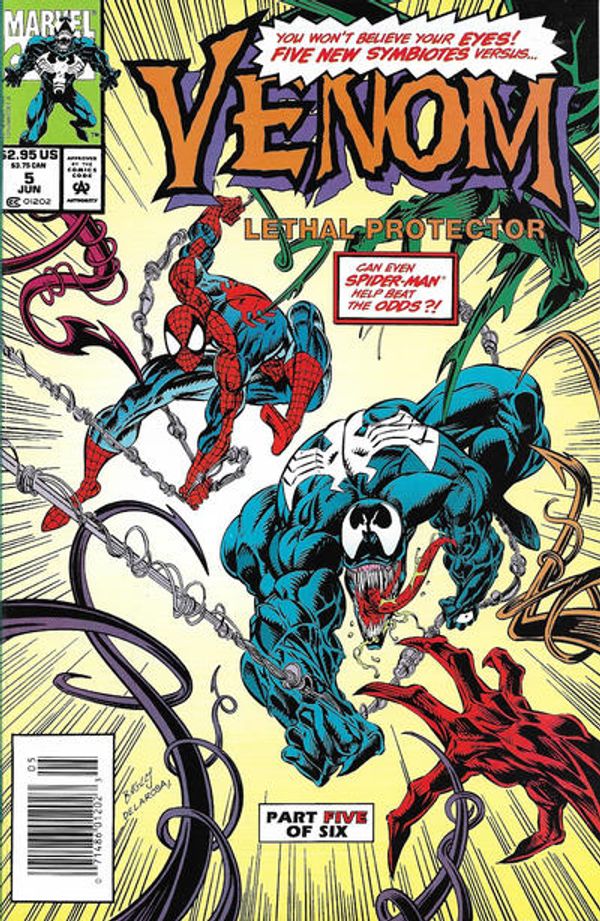 Venom: Lethal Protector #5 (Newsstand Edition)