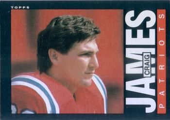 Craig James 1985 Topps #328 Sports Card