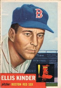 Ellis Kinder 1953 Topps #44 Sports Card