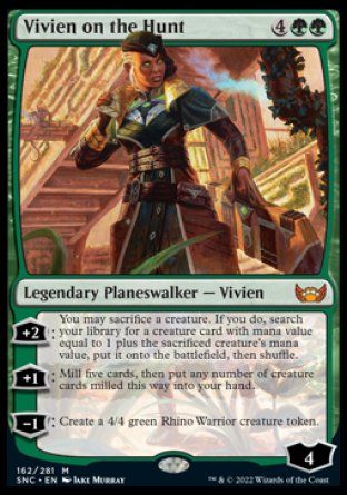 Vivien on the Hunt (Streets of New Capenna) Trading Card