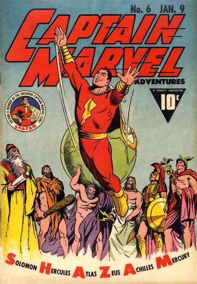Captain Marvel Adventures #6 Comic