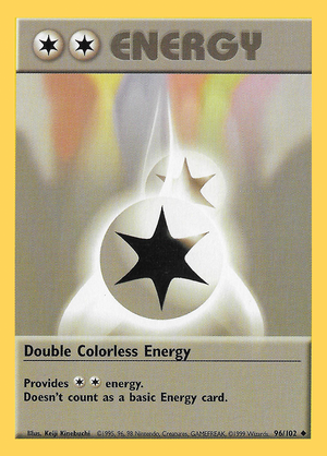 Double Colorless Energy (96/102) - Base (Unlimited)