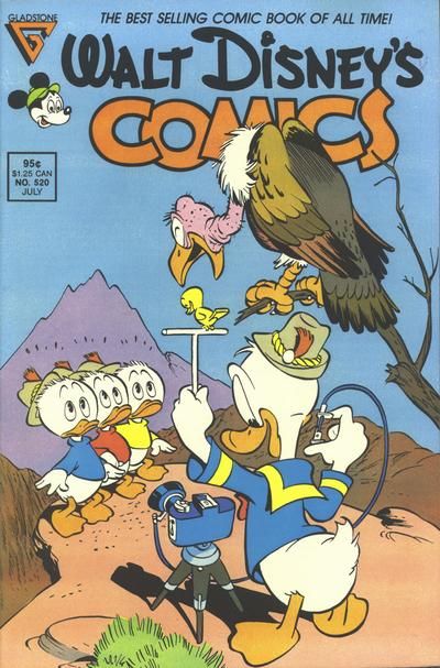 Walt Disney's Comics and Stories #520 Comic