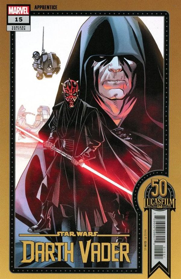 Star Wars Darth Vader #15 (Sprouse Lucasfilm 50th Variant Wobh)
