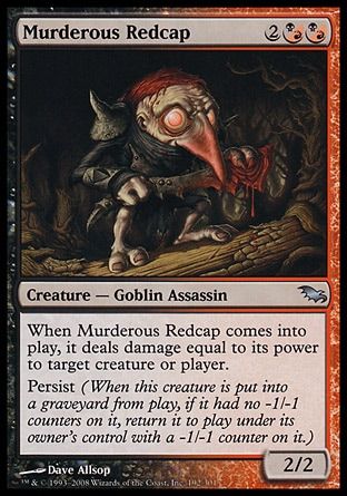 Murderous Redcap (Shadowmoor) Trading Card