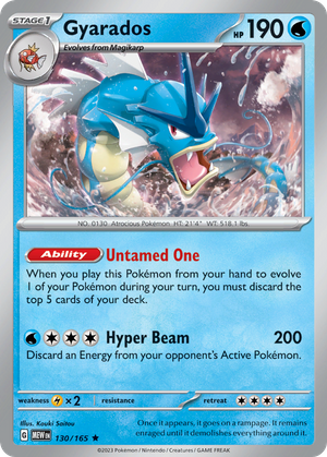Gyarados (130/165) - 151