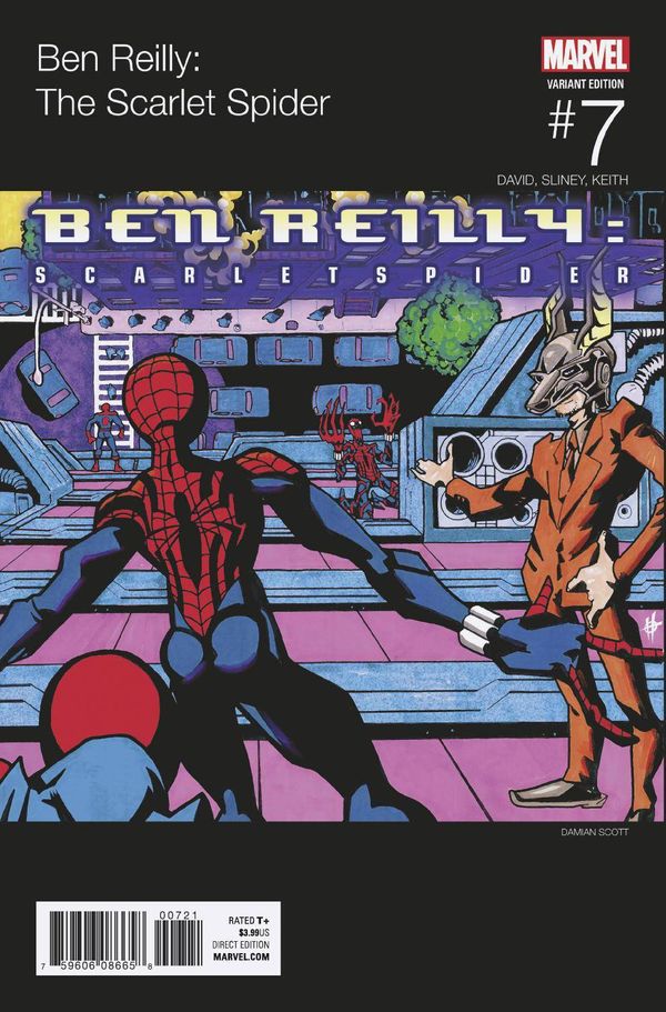 Ben Reilly: Scarlet Spider #7 (Scott Hip Hop Variant)
