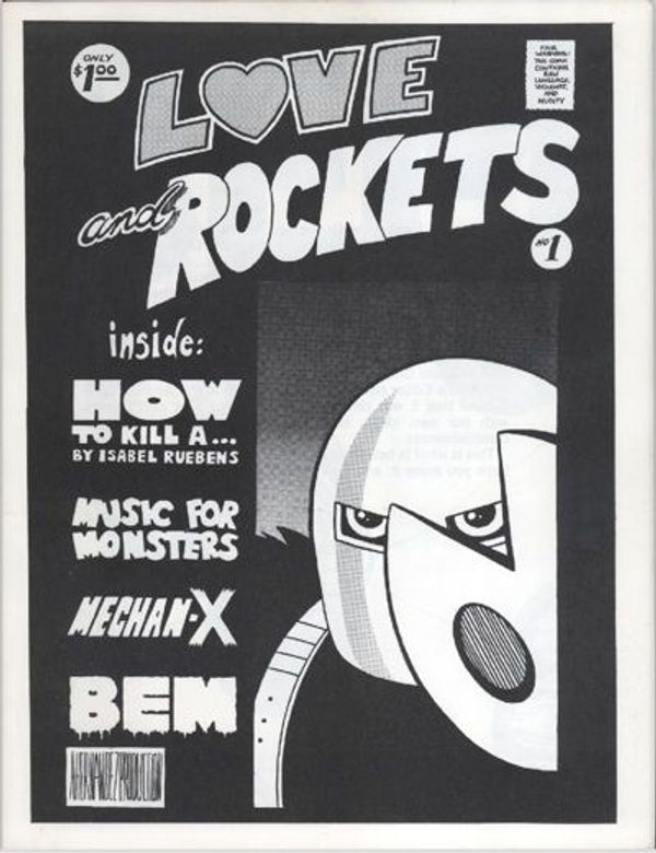 Love and Rockets #1 (B&W)