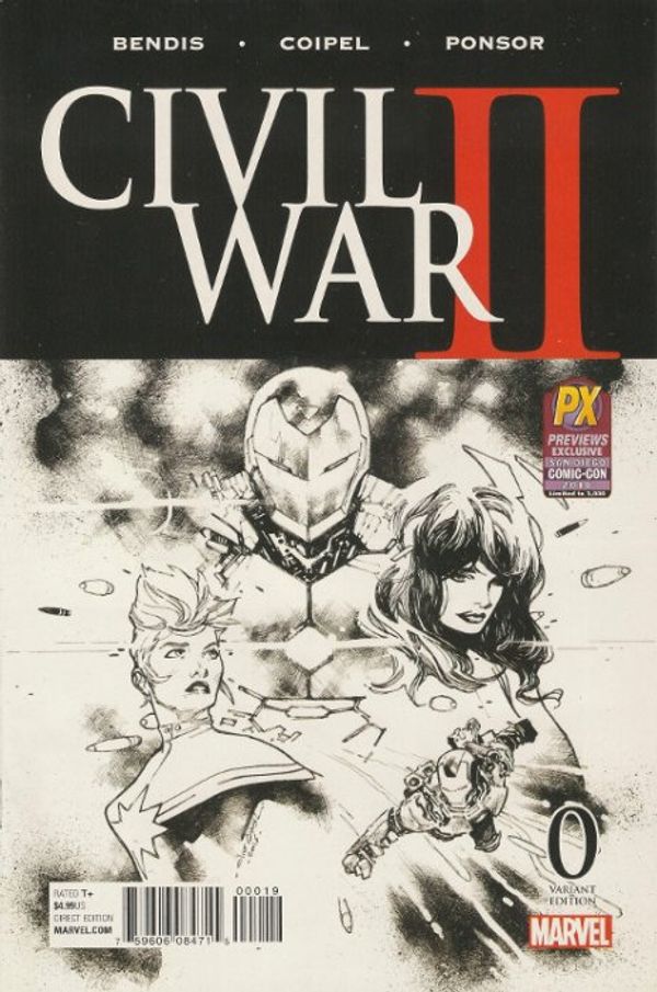 Civil War II #0 (San Diego Comic-Con Variant)