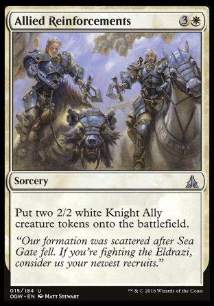 Allied Reinforcements (Oath of the Gatewatch) Trading Card